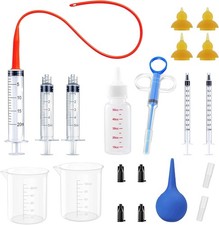 Kitten Bottle Feeding Kit, Pet Bottle, Silicone Nipples, 10 FR Feeding
