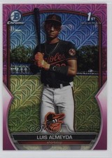 2023 Bowman Chrome Prospects Mega Box Pink Mojo Refractor /199 Luis Almeyda 1k9t