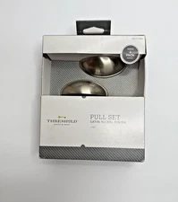 Threshold Satin Nickel Pull, Cup 6 Piece set