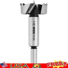 Flat Bottom Pocket Hole Drill Bit 1.5 Inch Ultra Sharp Efficient Woodworking New