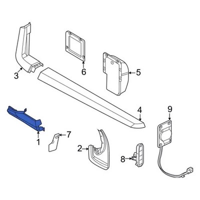 Genuine Ford Rocker Molding NZ6Z60101A04A | eBay