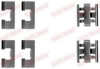 ZubehöRkit, Scheibenbremsbelag Quick Brake 109-1091 FüR Honda Rover