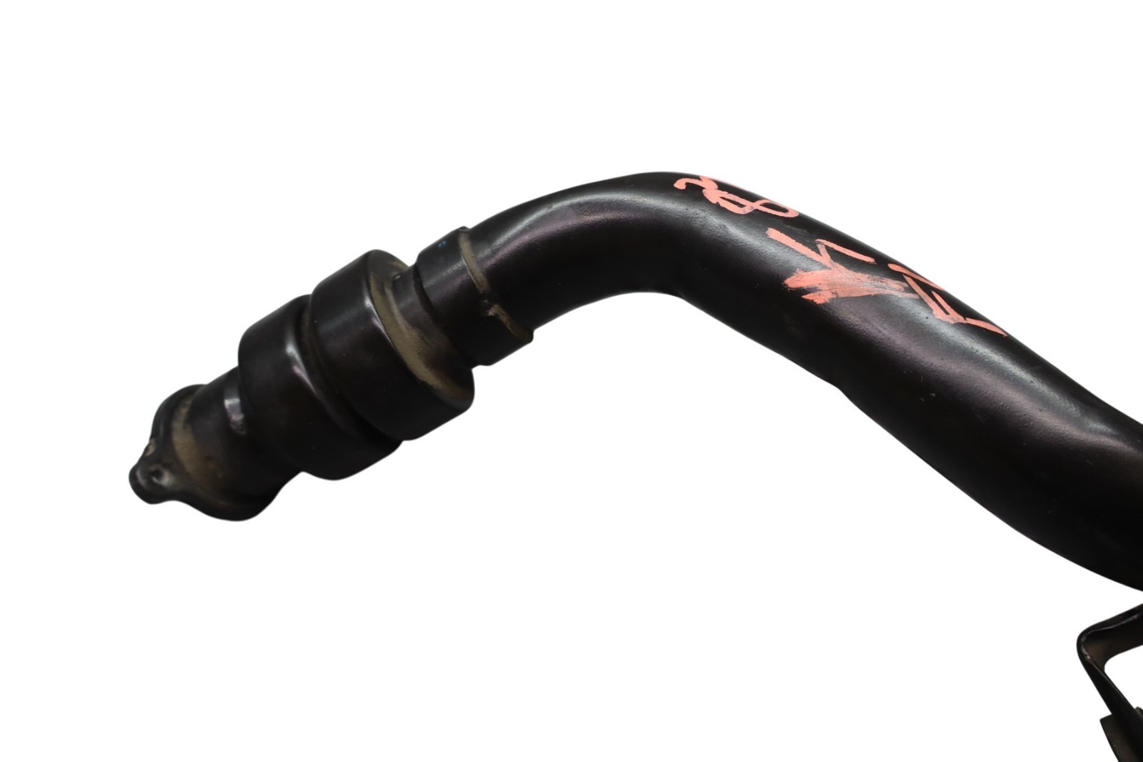 14-17 Maserati Ghibli Left Side Turbo Intercooler Hose Pipe Pressure Tube OEM