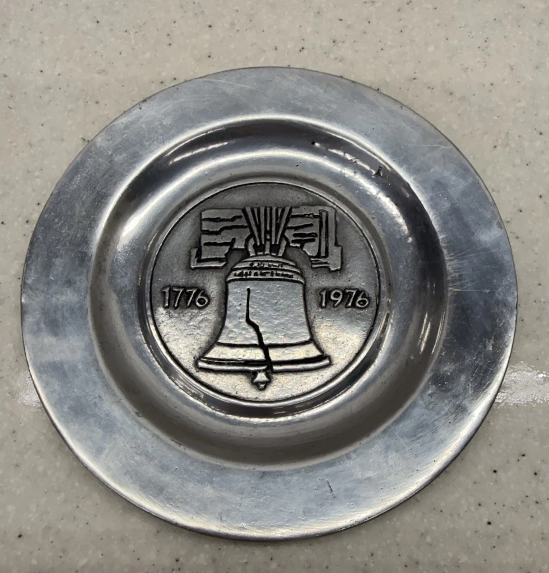 Bicentennial Pewter Plates In Decorative Collector Plates for sale