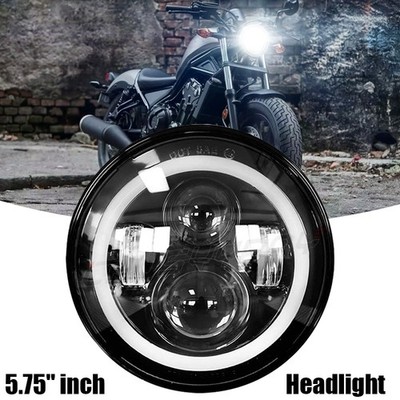 For Honda Magna 750 Shadow Spirit 1100 VT1100C 5-3/4 5.75'' inch Headlight HI/LO