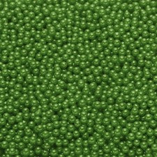 5000Pcs Faux Pearl for Crafting 4mm No Hole ABS Round Pearls Beads Deep Green
