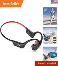 Open Ear Bone Conduction Headphones - Bluetooth 5.3, 32GB MP3, Waterproof