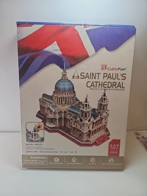 Saint Paul's Cathedral Puzzle Modellbausatz 3D Puzzle für Erwachsene 405 mm x 270 mm 225 mm