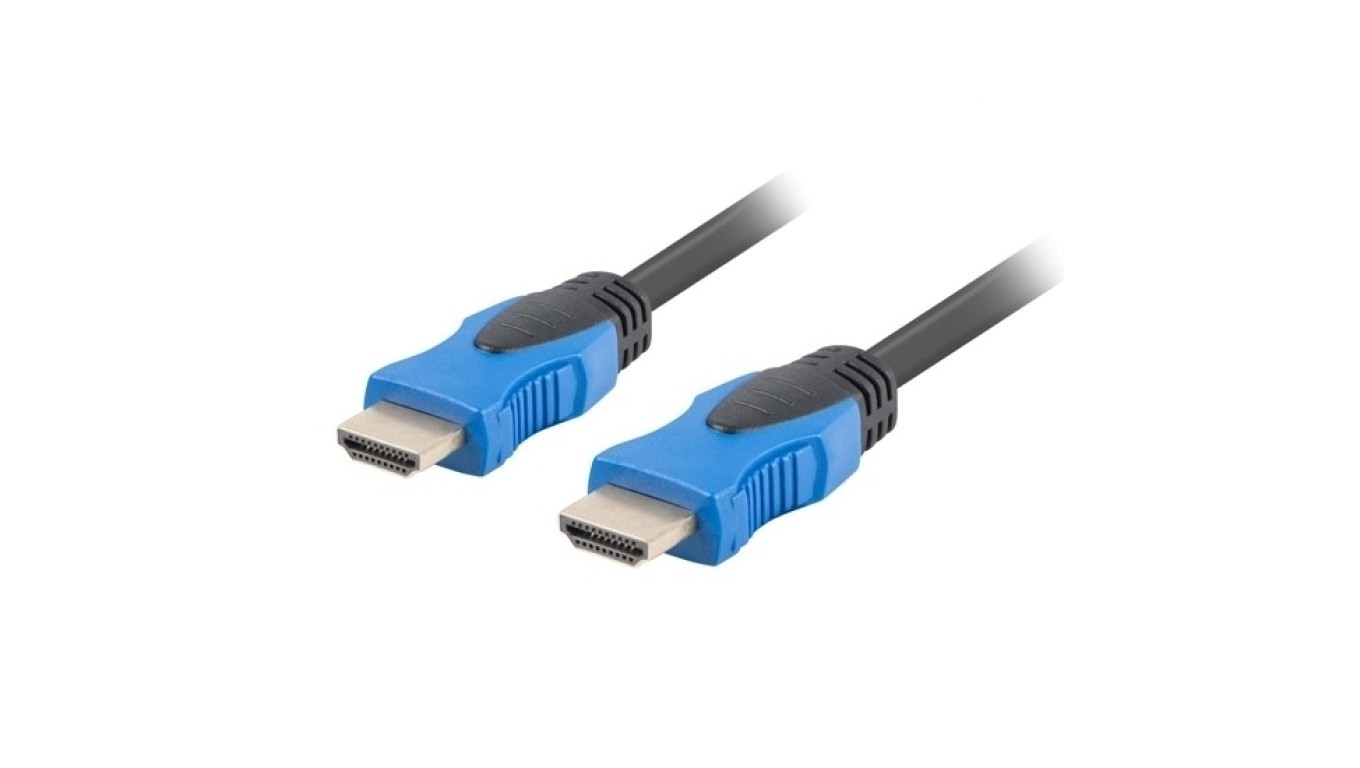 Lanberg Nero Ca-Hdmi-20Cu-0030-Bk Cavo Hdmi 3 M Hdmi Tipo A (Standard) (3 M), Cavo Video, - Immagine 3