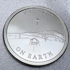 2013 1 oz .999 Fine Silver Round - Silver Shield Peace on Earth [B21]
