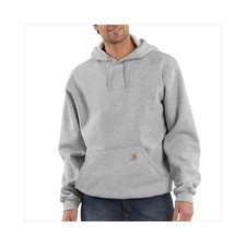 Carhartt Men's Hoodie K121 Midweight Sweatshirt Size XL Heather Grey