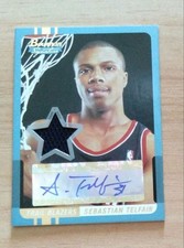 2004 Topps Bowman Sebastian Telfair Portland Trail Blazers Patch Auto /169 #80