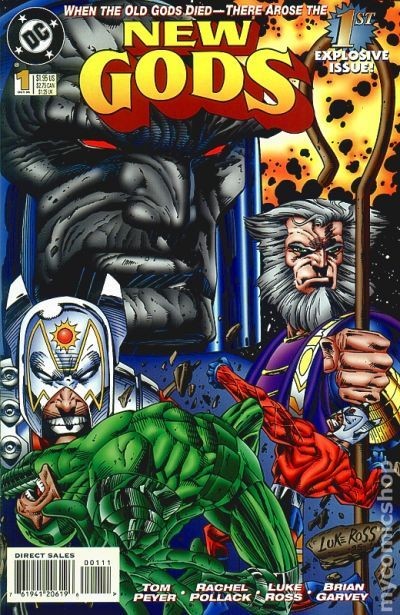 New Gods #1 VG 1995 Stock Image Low Grade