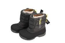 OshKosh B'gosh Boots Kids Size 8 Gray Splash Waterproof Snow Shell Winter