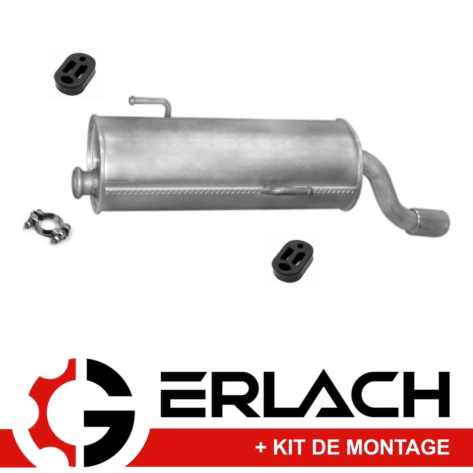 Silencieux arriere Peugeot 206 1.4 1.6 essence pot echappement de rechange 2270