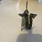 Reclaimed  Rustic Metal Dog Sculpture 4”x4.5” — photo 5