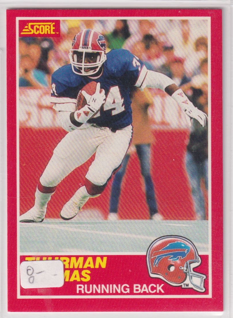 1989 Score #211 Thurman Thomas