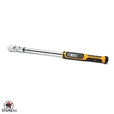 Compact Multicolor 1/2'' Flex Head Torque Wrench - 25-250 ft/lbs Digital Readout
