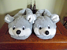 Cute Women Mouse Animal Slippers Fluffy Warm Plush New