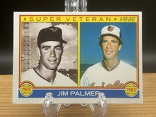 1983 O-Pee-Chee Jim Palmer Super Veteran #328 Baltimore Orioles HOF NM