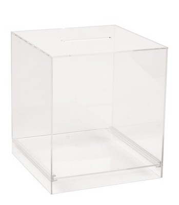 SSWBasics Large Acrylic Ballot Box