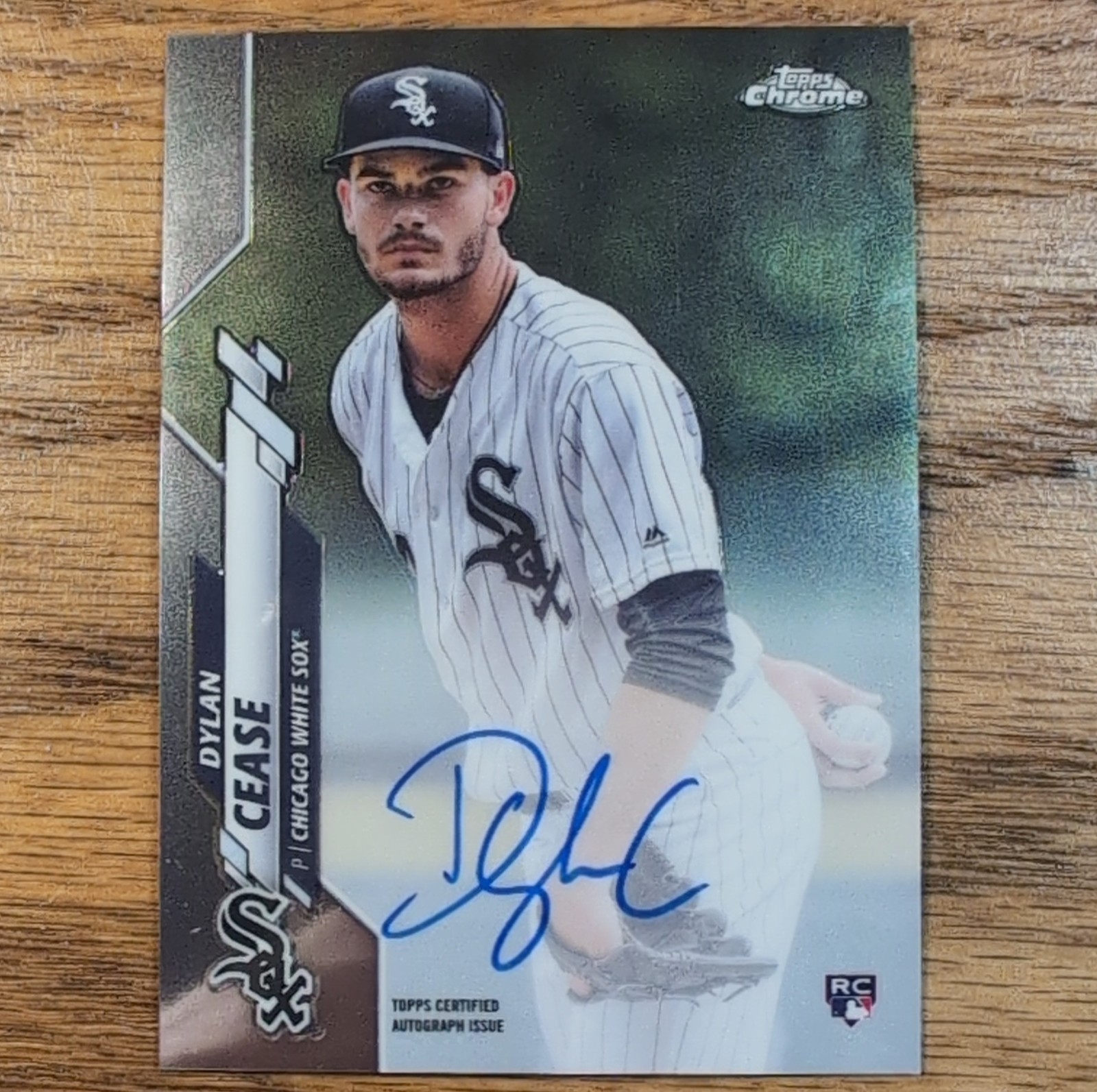2020 Topps Chrome Rookie Autograph Insert Dylan Cease #RA-DCE Chicago White Sox