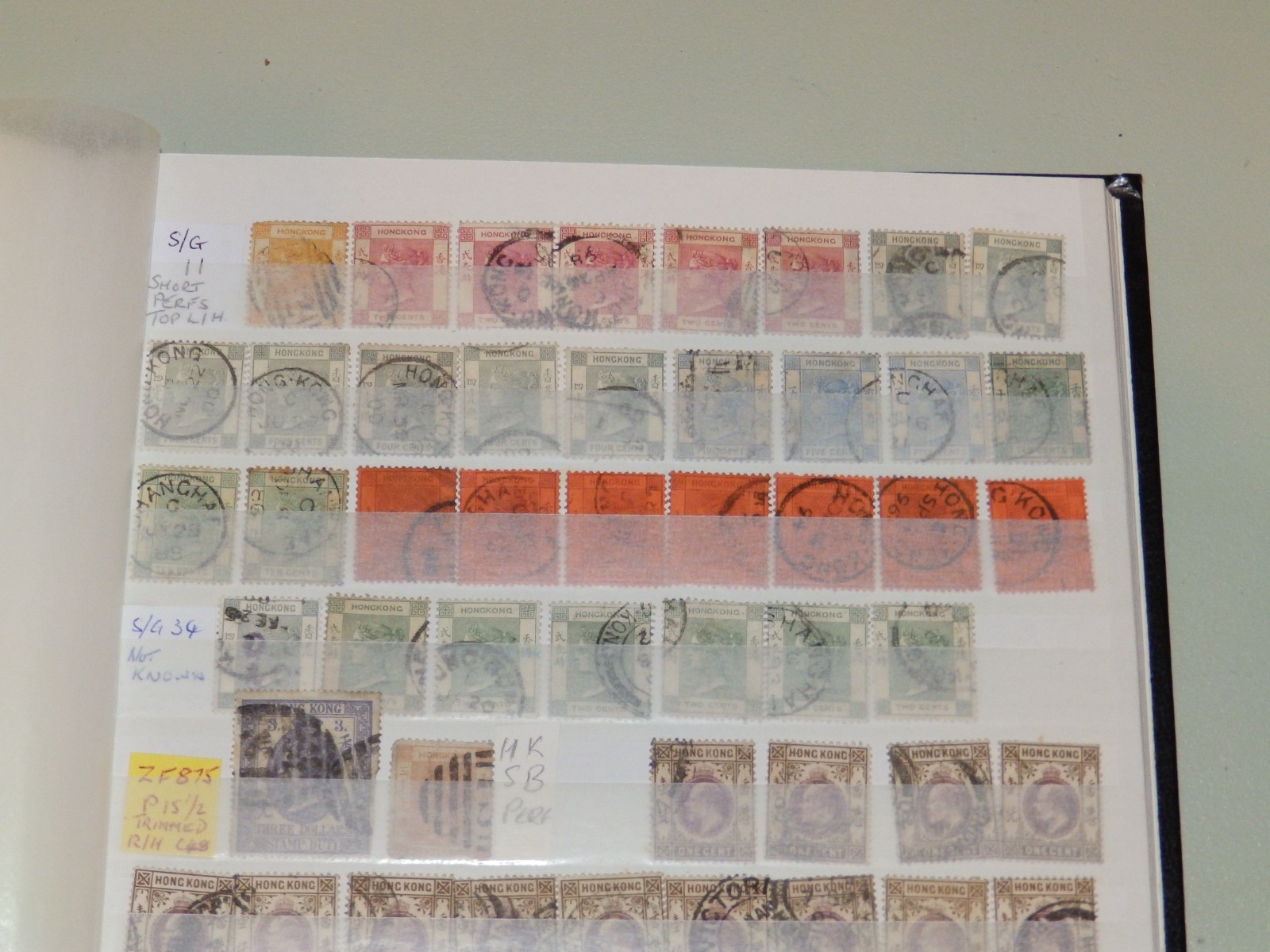 (8847) HONG KONG STAMP COLLECTION MAINLY MNH & USED IN STOCK ALBUM