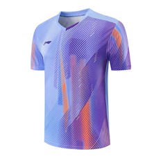 Li Ning Table Tennis Badminton T-shirt Men's Sports Short Sleeve Tee Top 040203