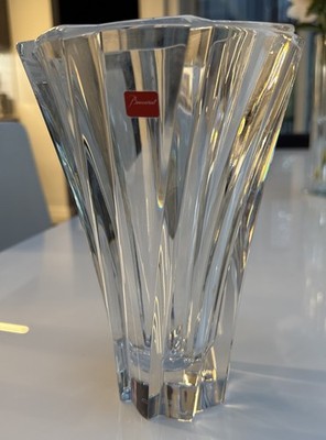 Baccarat Objectif Flower Vase H21cm 8 .25