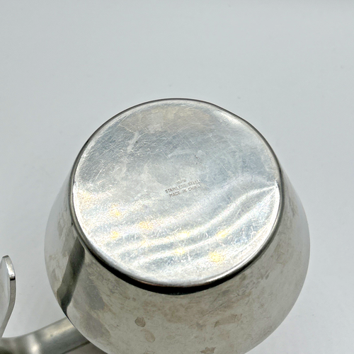 Milchaufschäumkrug 18/8 Edelstahl Ausgießer Griff 5 cm hoch - Bild 5 von 6