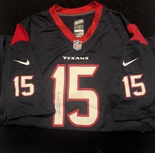 Nike Houston Texans Will Fuller V Autographed Jersey #15 Size L