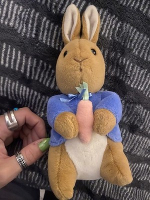 Eden Peter Rabbit Plush Stuffed Animal Frederick Warne Carrot 6 Inch