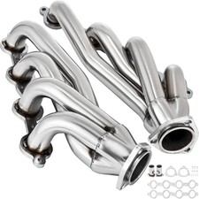 Exhaust Header Set 1 3/4" Exhaust Turbo Headers, Stainless Steel Exhaust Manifol