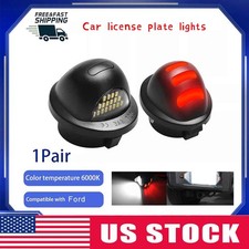 2 pcs License Plate Light Led Lamp Assembly Suitable for Ford F150 F250 F350