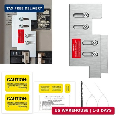 Generator Interlock Kit Compatible with Eaton or Cutler Hammer Vertical Throw CH