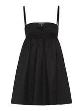 Prada Double Pocket Recycled Nylon Mini Dress 230732 1WQ8 F0002 142600117