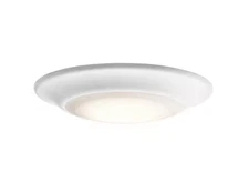KICHLER Downlight Gen II 7.5" White 2700K LED Flush Mount Ceiling Light
