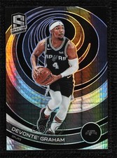 2022-23 Panini Spectra Asia Black Prizm 1/1 Devonte' Graham #125 lz7