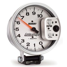 Autometer 5in Auto Gage Monster Tach Silver- 233907 Autometer 5in Auto Gage Monster Tach Silver- 233907