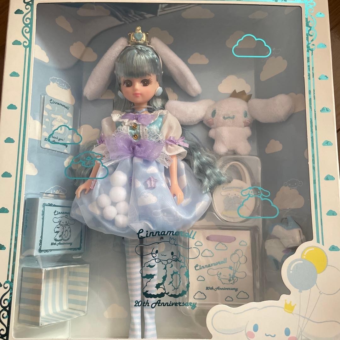 Sanrio Cinnamon roll & Licca-chan stylish doll collaboration