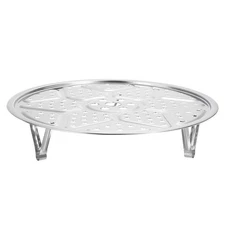Stainless Steel Steamer Rack 9.5" Insert Stock Pot Steaming Tray