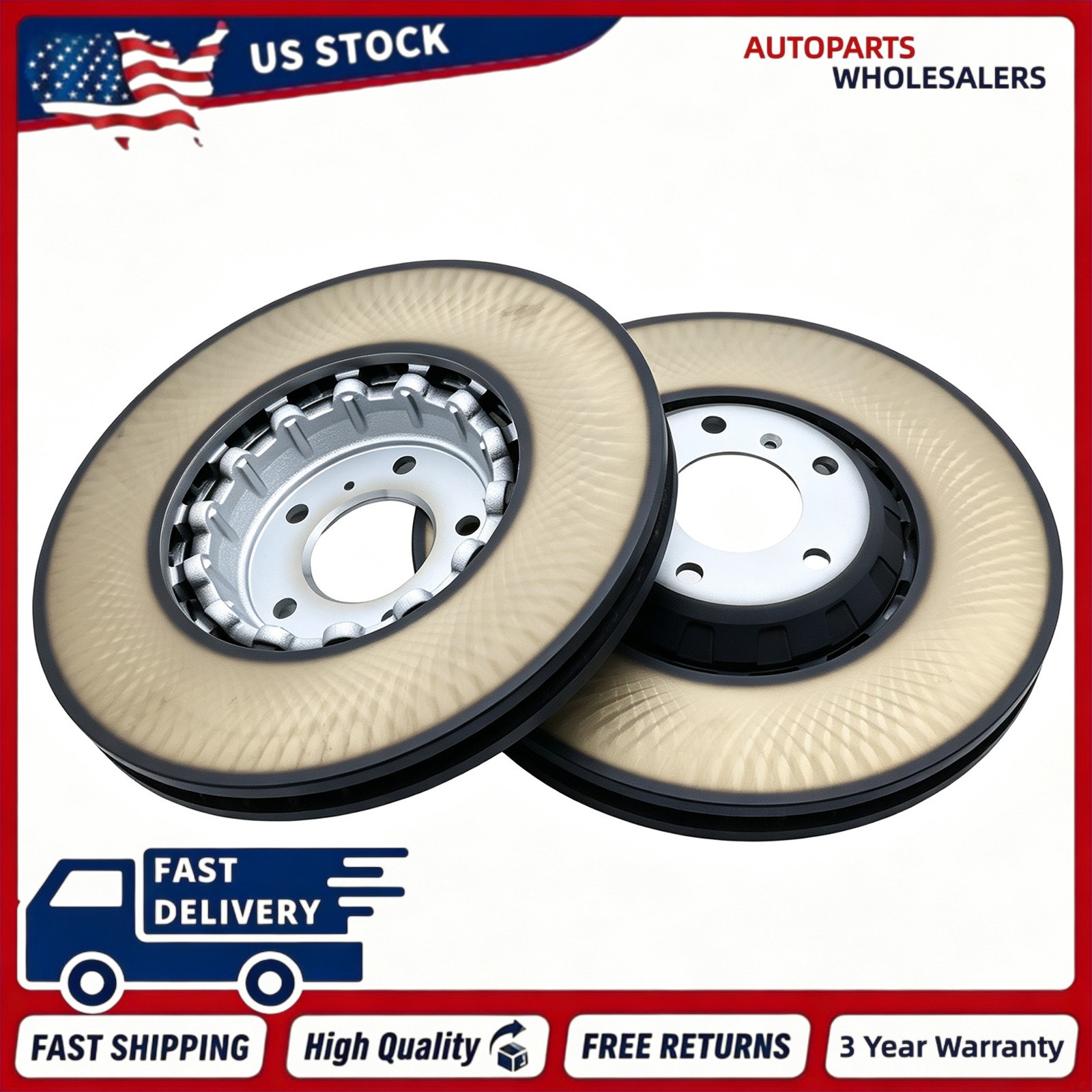 Bentley Bentayga Speed 2016-2023 Front Brake discs 4 pcs P/N 4M0615601N