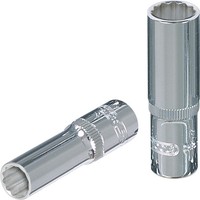 "Ks Tools 918.1603 1/4\" Chromeplus 12-Kant-Stecknuss, Lang, 9/32\""