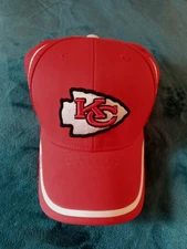Kansas City Chiefs NFL Football Reebok 39THIRTY RED Cap Hat L/XL