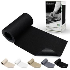 KING MOUNTAIN Canvas Iron on Patch,3" 60",Waterproof Canvas-3"x60", Black