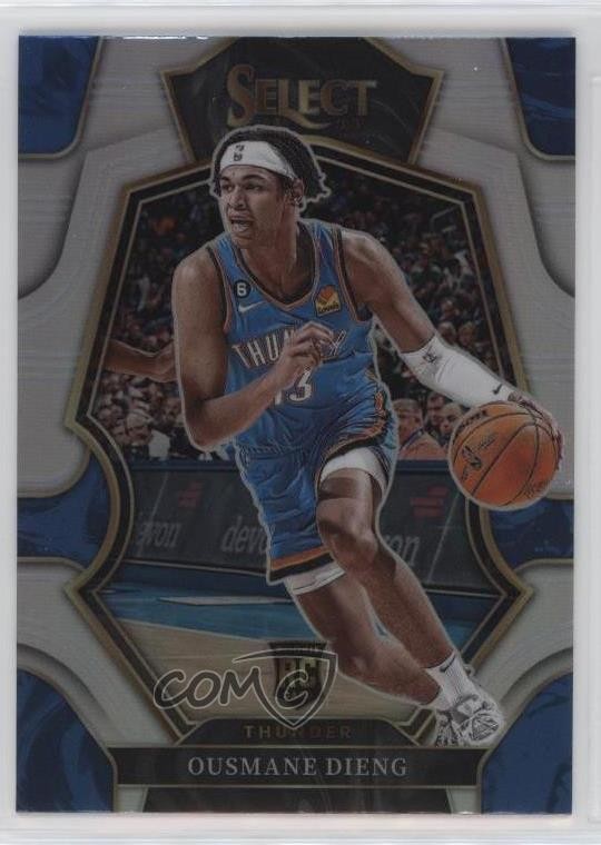 2022-23 Panini Select Premier Level Silver Prizm Ousmane Dieng #190 12vy