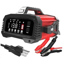 25A Smart Car Battery Charger, 12V/24V Automatic Automotive Battery Maintainer