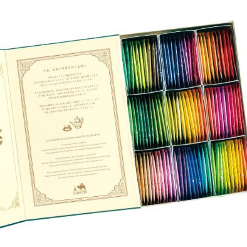 LUPICIA THE BOOK OF TEA 100 Tea Bags Japan NEW WINTER GIFT JAPAN