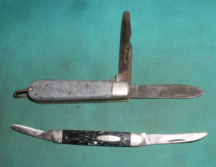 KA-BAR Under 2.75in. Vintage Folding Knives 2 Blades for sale | eBay