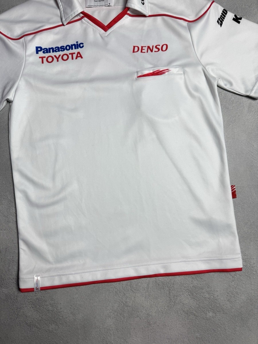 TOYOTA Panasonic Formula 1 Racing Team Mens White Polo Shirt